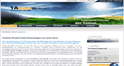 Desktop Screenshot of 1a-solar.com